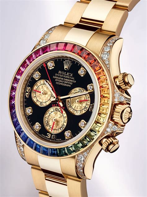 fake rainbow daytona rolex|rolex daytona rainbow bezel.